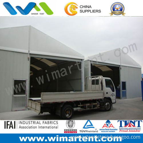10m Clear Span White Aluminum PVC Tent with Sandwich Wall for Warehouse